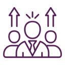 Leadership and success illustration